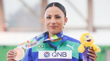 Letícia Oro Melo representou o Brasil no Mundial de Atletismo - Carol Coelho/CBAt/Direitos Reservados