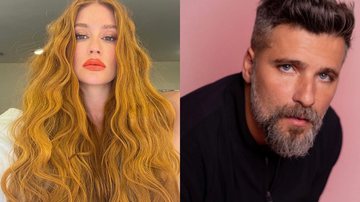 Internautas apontaram que a atriz se acusou ao comentar o assunto nas redes - Instagram/@marinaruybarbosa e @brunogagliasso