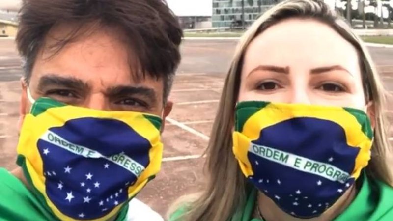 Guilherme de Pádua e a esposa, Juliana Lacerda - Instagram