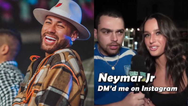 Estrangeira expõe Neymar Jr. durante entrevista - Instagram/@neymarjr @steveypants