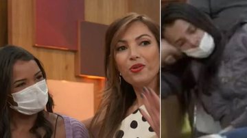 Patrícia Poeta recebe Izabella, participante que viralizou ao cochilar no Encontro - TV Globo