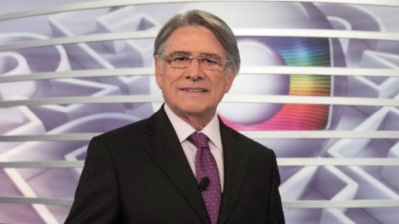 Sérgio Chapelin ficou na Globo por 47 anos - Globo