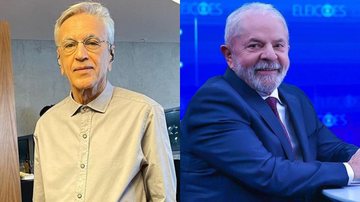 Caetano Veloso votará em Lula - Instagram/@caetanoveloso e Reprodução/TV Globo