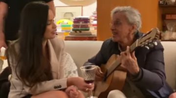 Juliette publica vídeo cantando com Caetano Veloso, no aniversário de 80 anos do tropicalista - Instagram/@juliette