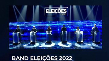 A Band exibiu o primeiro debate dos candidatos à presidência da República - Instagram/@bandtv