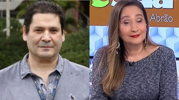 Elias Abrão, irmão de Sonia Abrão, informa estado de saúde da jornalista - Divulgação/RedeTV! e reprodução/RedeTV!