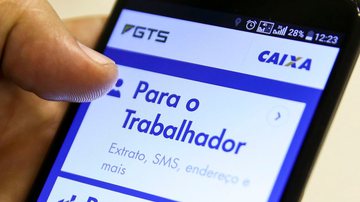 Pedido poderá ser feito pelo aplicativo FGTS - Marcelo Camargo/Agência Brasil