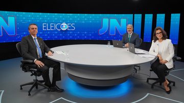 Jair Bolsonaro (PL) em entrevista ao JN - G1/ Marcos Serra Lima