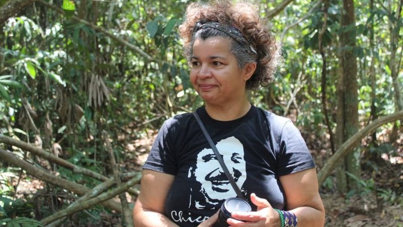 Ângela Mendes é filha do ambientalista Chico Mendes e segue com a luta do pai - Instagram/@angeladafloresta