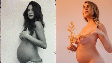 Thaila Ayala e Julia Faria ficaram grávidas ao mesmo tempo, e sustentaram uma a outra nos momentos difíceis - Instagram/@mileumatretas