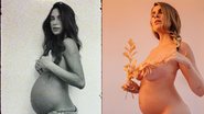 Thaila Ayala e Julia Faria ficaram grávidas ao mesmo tempo, e sustentaram uma a outra nos momentos difíceis - Instagram/@mileumatretas