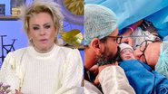 Ana Maria Braga comentou sobre a nova cirurgia da filha de Juliano Cazarré - Reprodução/TV Globo e Instagram/@cazarre