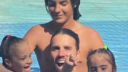 Daniel Cady e Ivete Sangalo tem três filhos, Marcelo e as gêmeas, Helena e Marina - Instagram/Daniel Cady