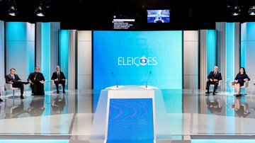 Debate contou com sete candidatos à presidência - Globo/Fábio Rocha