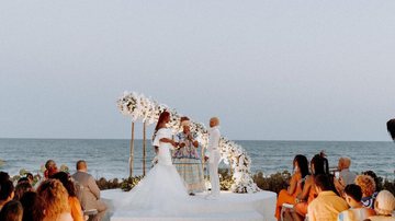 Majur e Josué Amazonas se casam em linda cerimônia ao ar livre - Instagram/@majur