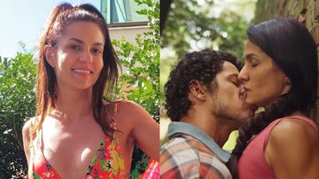 Paula Barbosa dispensa beijos técnicos em 'Pantanal' - Instagram/@paulabarbosaoficial e Reprodução/TV Globo