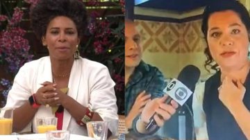 Rita Batista interrompe fala emocionada de Isabel Teixeira no ‘É de Casa’ - Reprodução/TV Globo