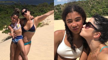 Samara Felippo encantou os fãs ao publicar uma serie de cliques da viagem com as filhas. - Instagram/@sfelippo