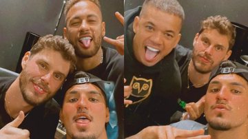 Bruninho postou momentos de muita diversão com os amigos. - Instagram/@bruninho1