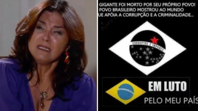 Elizângela revela luto após derrota de Bolsonaro nas Eleições de 2022. - Instagram