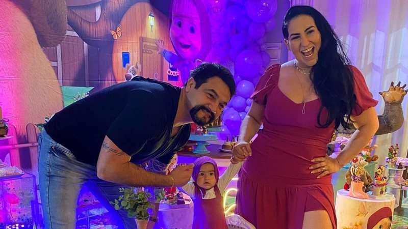 Yarin é fruto do casamento da apresentadora com o dentista Bruno Amaral - Instagram/@fabiolagadelhaoficial