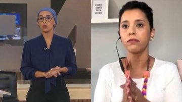 Lilian Ribeiro fala sobre diagnóstico de câncer ao vivo no 'Encontro' - Reprodução/TV Globo