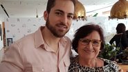 Thales Bretas e Dona Déa Lúcia, mãe de Paulo Gustavo - Instagram