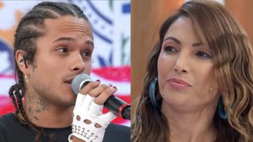 Vitão deixa Patrícia Poeta sem graça ao vivo no 'Encontro' - Reprodução/TV Globo