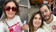 Fátima Bernardes e Túlio Gadêlha comemoram reeleição - Instagram/@fatimabernardes