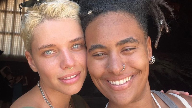 Bruna Linzmeyer e Marta Sueprnova estão juntas desde 2020 - Instagram/@martasupernova