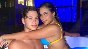 Cinthia Cruz e Pietro Guedes deram detalhes do relacionamento no PODCARAS - Instagram/@cinthiacruz_