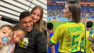 Família de Casemiro torce no jogo contra a Suíça - Instagram/@annamarianacasemiro