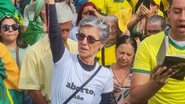 Cássia Kis marcou presença em manifestações a favor de Bolsonaro - Gabriel Rangel/AgNews