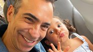 Manuella, de 3 anos, é filha de Cesar Tralli e Ticiane Pinheiro - Instagram/@cesartralli