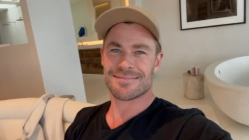 Chris Hemsworth irá tirar um período sabático - Instagram/@chrishemsworth