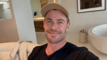 Chris Hemsworth irá tirar um período sabático - Instagram/@chrishemsworth