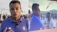 Eric Faria se pronunciou sobre empurrão em torcedor - Globo