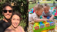 Fabiula Nascimento encanta ao mostrar fotos dos filhos gêmeos sorridentes - Instagram/@fabiulaa