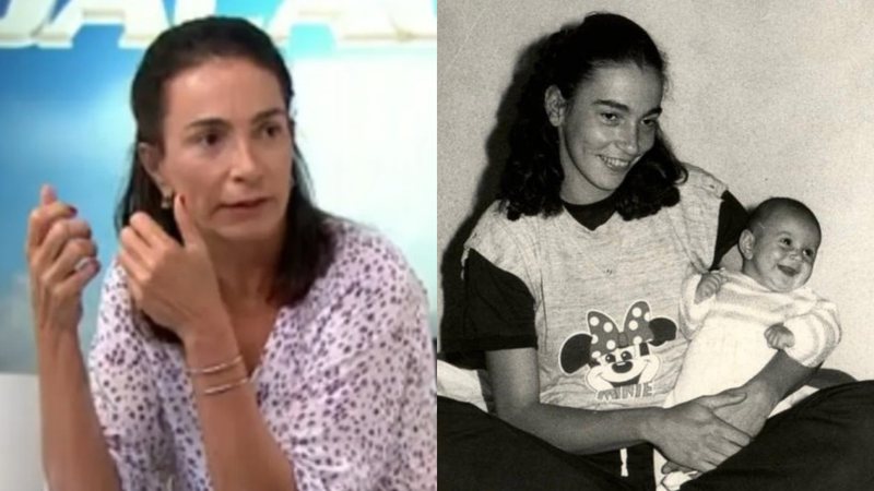 Filha de Isabel Salgado fez uma homenagem para a mãe nas redes sociais - Reprodução/SporTV e Instagram/@mariaclarasalgado