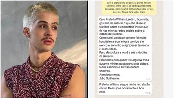 Ofensa de João Guilherme gerou polêmica entre os moradores. - Instagram/@joaoguilherme
