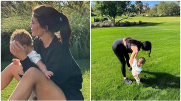 Sequência de fotos escolhidas por Kylie exibe o caçula da família. - Instagram/@kyliejenner