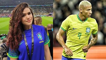 Maisa elogiou Richarlison após primeiro jogo do Brasil na Copa - Reprodução/Instagram