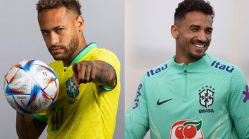Não se sabe de Neymar e Danilo jogarão nas oitavas de final - Instagram/@neymarjr@daniluiz2