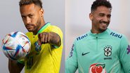Não se sabe de Neymar e Danilo jogarão nas oitavas de final - Instagram/@neymarjr@daniluiz2