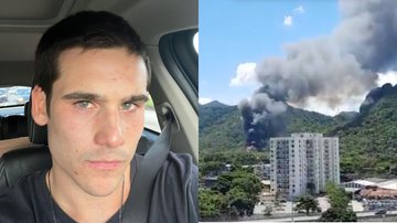 Nicolas Prattes falou sobre o incêndio nos Estúdios Globo - Reprodução/Instagram