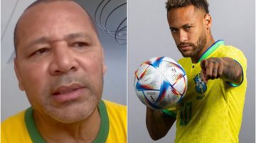 Neymar Pai mandou recado motivacional para o filho Neymar Jr - Instagram/@neymarpai/@neymarjr