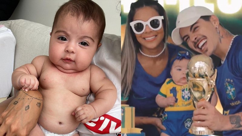Tays Reis e Biel celebram o quarto mês de vida da filha, Pietra - Instagram/@taysreis