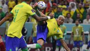 A seleção brasileira enfrentou a Sérvia em sua estreia, na última quinta-feira (24) - TV Globo