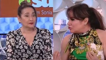 Sonia Abrão comete erro ao vivo com convidada - Reprodução/RedeTV!