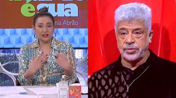 Sonia Abrão criticou atitude de Lulu Santos no 'The Voice Brasil' - Reprodução/RedeTV! e TV Globo